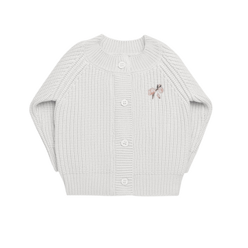 Cardigan Sweater Blossom Ivory